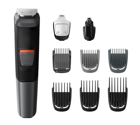 a shaver with accessories